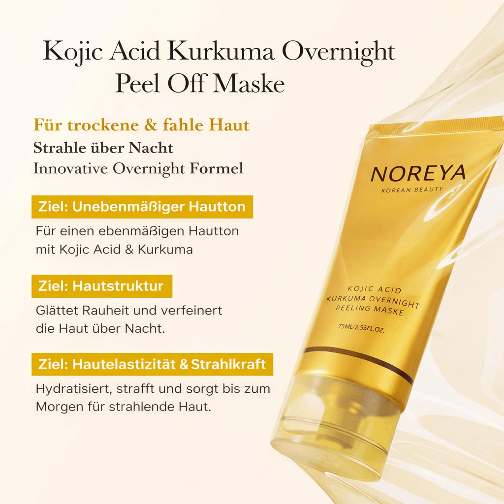 Kojic Acid Kurkuma Overnight Maske - Kloryne
